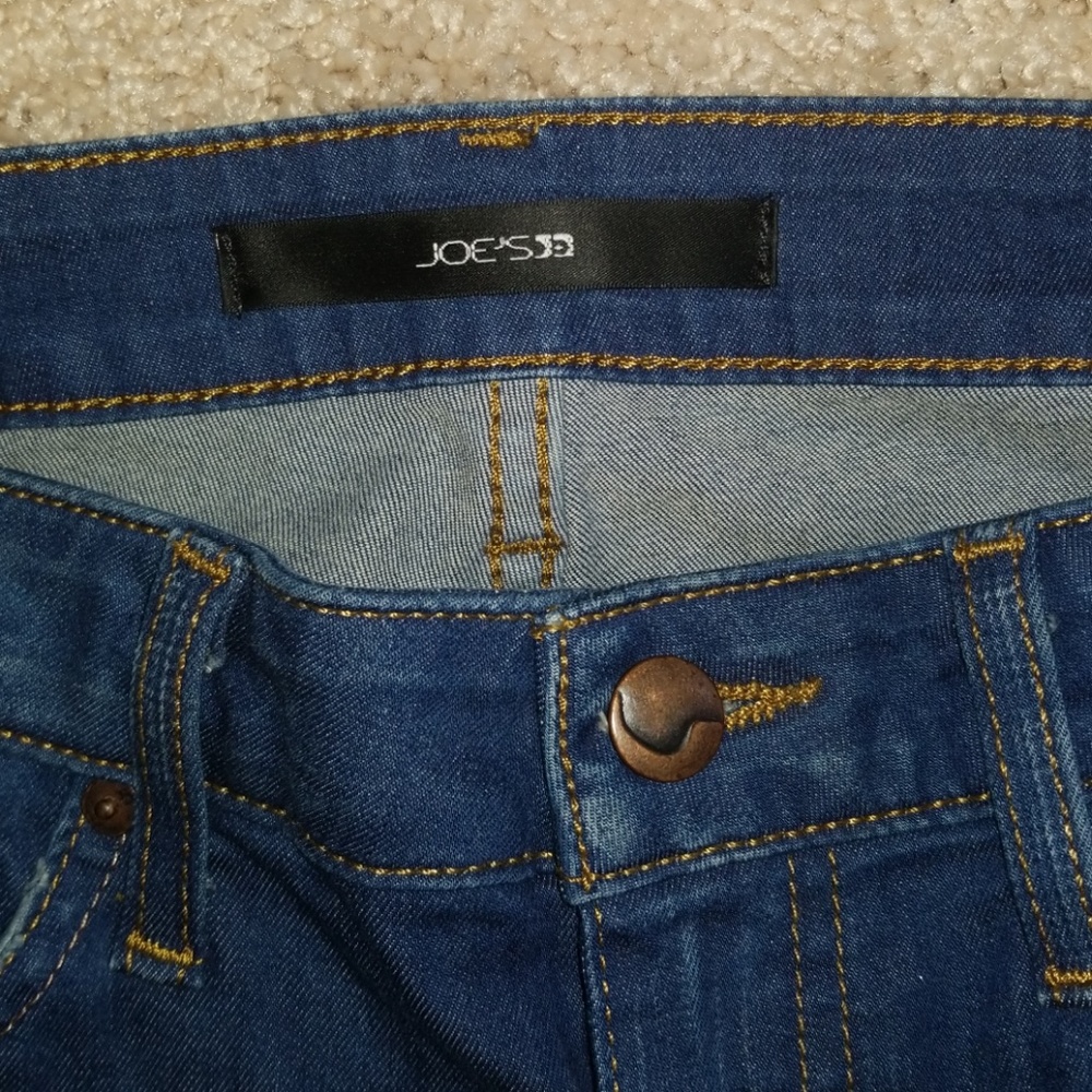 Joe's Denim Blue Skinny Jeans Size 28 - Picture 4 of 8